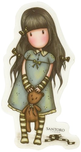 DOCrafts GOR907304 Santoro Rubber Stamps, No. 4 Forget Me Not, Red