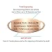 BAIYI Medical Alert ID Bracelet White Leather Cord with Rose Gold Tag Free Engraving for Women 7in