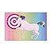 Best Paper Greetings Pin The Horn on The Unicorn Birthday Party Game with 2 Posters, 30 Stickers, and 1 Blindfold