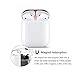 Upgraded AirPods Dust Guard（Ark Reactor, 18K Gold Plating）（Protect AirPods from Iron，Metal Shavings） Dust-Proof Film Suitable for Apple Airpods or 1 & 2 Charging Case (Black-Reactor)