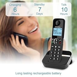Hellobaby HB2688-1 DECT 6.0 Cordless Phone with