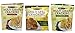 Crunchmaster Gluten Free Baked Crackers 3 Flavor Variety Bundle: (1) White Cheddar Crackers, (1) Rosemary & Olive Oil, and (1) Roasted Vegetable, 4.5 Oz. Ea. (3 Bags)