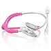 MDF Instruments, MD One Stainless Steel Stethoscope, Adult, Fuschia Tube, Silver Chestpieces-Headset, MDF77732