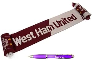 PREMIER LIFE STORE West Ham United FC Scarf Vertigo Design