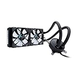 Fractal Design Celsius S24-284 mm Radiator - Silent Liquid CPU Cooler - PWM - Intelligent Controls - 2X Dynamic X2 PWM GP-12 120mm Silent Fans Included - 1/4" Fitting - Blackout