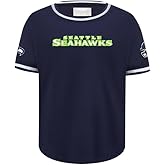 Pro Standard Toddler NFL Seattle Seahawks Classic Chenille Taping Tee Midnight Navy