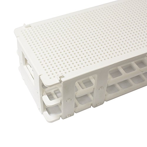 Scenstar Labs Test Tube Rack Holder, 60 Holes 17mm 3 Layers Storage Stand Lab