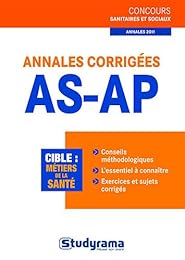 Annales corrigées concours AS-AP
