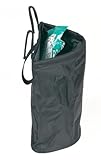 Hopkins TRASH10-BLA GoGear Black Space Saver Trash Can
