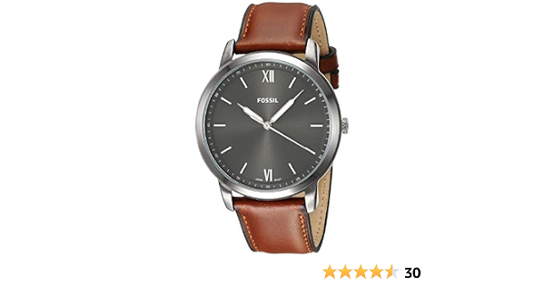 Fossil Minimalist Three-Hand Watch 