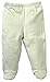 Dordor & Gorgor Organic Baby Footed Pajamas Pants, Dye Free, 100% Cotton