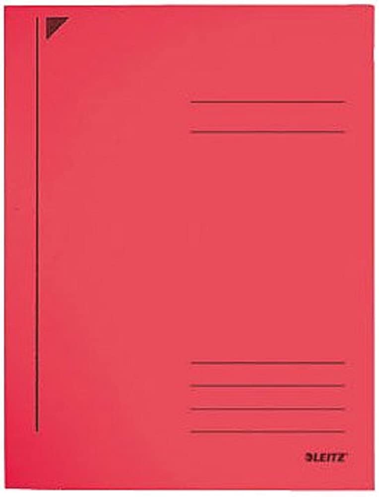 Leitz Spiral-Bound Folder A4 CFM Staple-Mainly Cardboard-Red