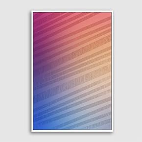 Framed Canvas Wall Art for Living Room, Bedroom Simple Clean Color Pattern Canvas Prints for Home Decoration Ready to Hanging - 16x24 inches