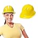 Novelty Place Construction Party Hats - Dress Up Soft Hats for Kids and Adults (Pack of 24)