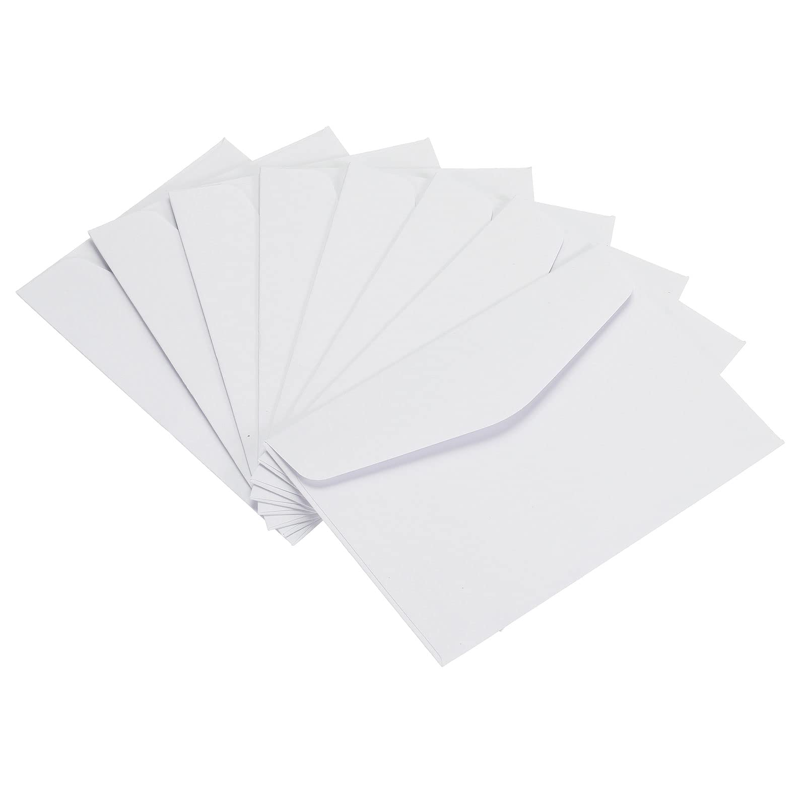 Photo 1 of PATIKIL Mini Envelopes, 60 Pack 4.5 x 3.2 Inch Paper Blank Small Items Storage Business Card Holder for Greeting Note Party, White