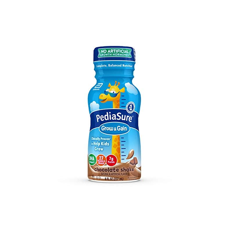 PediaSure Grow & Gain with Immune Support, Kids Protein Shake, 27 Vitamins and Minerals, 7g Protein, Helps Kids Catch Up…