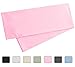 American Pillowcase Body Pillowcase, 100% Cotton, 300 Thread Count, 21x60 Pillow Cover, Pink - fits 20 x 54 and 20 x 52