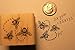 3 Bees Rubber Stamp Wm P5