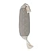 Bloomingville Recycled Cotton Blend Pillow with Tassels, Grey