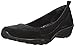 Skechers Sport Women's Savvy Radiant Wedge Pump,Black Mesh/Suede/Charcoal Trim,7 M US