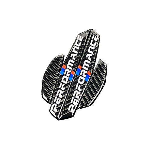 4PCS Car Door Protector Carbon Fiber Door Side Decorative Stickers Anti-Collision Covers for Harmily