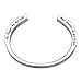 K-Y Engraved Memorial Urn Bracelet Stainless Steel Cremation Urn Bracelet Ashes Keepsake Jewelry (No Longer by My Side,But Forever in My Heart)