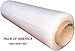 Pack of America Stretch Film - 1 Roll Clear, 18” x 1700 Feet, 80 Gauge (20 Micron) Industrial Heavy Duty Plastic Shrink Wrap and Dispenser for Packing, Shipping, Pallet, Moving Supplies