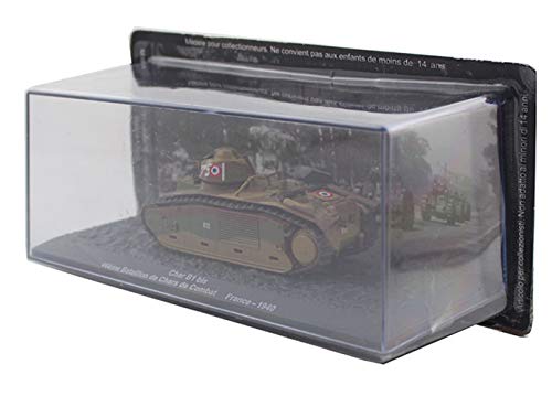 Militärische Modelldekoration, Tankmodell 1/72 Char B1 Bis Französischer Armee Schwere Tank Replik Kollektion Memorial… – Bild 3