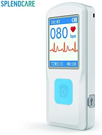 Portable ECG/EKG Monitor by SplendCare with Windows Software