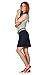Suko Jeans Cargo skirt for Women with pockets Stretch Poplin