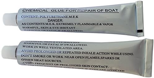 2X 30g 1.05 OZ Inflatable Boat Tube Repairing Glue Accessories Add-on Glue fits for 11' Inflatable sup