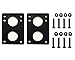 VJ Longboard Skateboard Riser Pads 12mm (1/2 