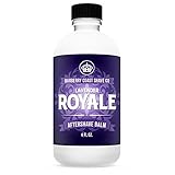 LAVENDER ROYALE Aftershave Balm - Post Shave Moisturizer & Face Lotion - 100% Natural, Premium After Shave with Pure Lavender, Vitamin E, Shea Butter & Cooling Menthol