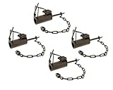 Redneck Convent Duke Dog-Proof DP Animal Leg Trap 4-Pack - for Raccoon, Nutria, Fox, and Mink Trapping - Pet-Safe/Pet-Friendly