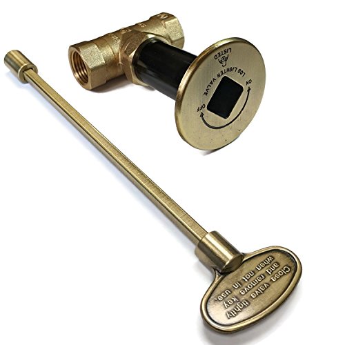 Buy Midwest Hearth Gas Fire Pit Key Valve Kit 1/2" NPT Antique