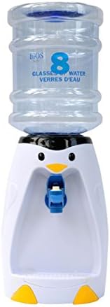OUBORUI 2.5L Capacity Desktop Water Dispenser with Bottle Cute Penguin Water Container
