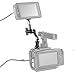 SMALLRIG Articulating Rosette Arm Max 7 Inches Long with Cold Shoe Mount & Standard 1/4