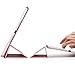 ESR Yippee Trifold Smart Case for iPad Mini, Lightweight Trifold Stand Case with Auto Sleep/Wake, Microfiber Lining, Hard Back Cover for iPad Mini 1/iPad Mini 2/iPad Mini 3 (Spring Light Pink)