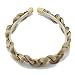 Merrylight® Fashion Women Girls Hair Braids Braided Hair Headband Hairpieces (Mixed Blonde227/863)