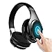 ZEALOT Deep Bass Wireless Bluetooth Over-Ear Headphones, 20 Hours Playtime Over-Ear Headphones, Portable Touch Control Headset with Built-in Mic for iPhone PC TV Computer Smartphone Travel