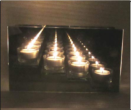 INFINITY TEALIGHT CANDLE HOLDER