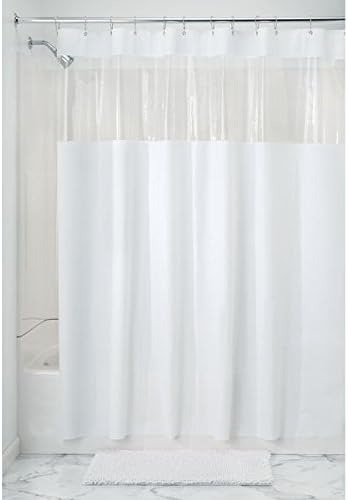 Amazon Com Idesign Hitchcock Eva Plastic Shower Curtain Mold And