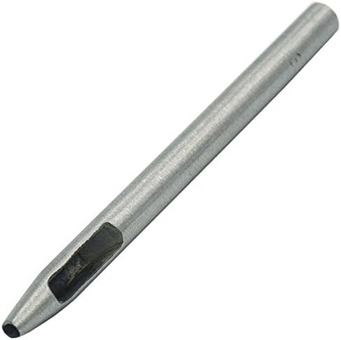 Bluemoona Oval shape Hole Leather Belt Watch Band Gasket Hollow Hole Punch Cutter Tool 3x6mm