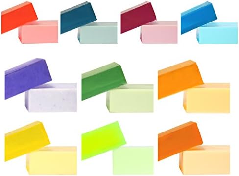 Stained Glass Liquid Soap &amp; Cosmetic Color - 12 Samples - Liquid Color Sample Kit