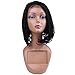 HAIR WAY Box Braided Wigs Bob Lace Front Wig for Black Women Glueless Short Bob Braided Lace Wig with Baby Hair for Daily Wear Half Hand Tied 12inches #1
