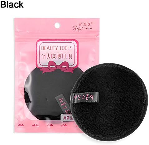 Women Reusable Microfiber Soft Plush puff Cleansing Cloth Pads Face Cleaner Makeup Remover Towel