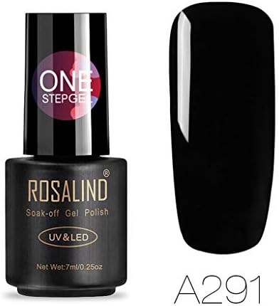 Palarn Nail Art, ROSALIND Newest 3 In 1 Gel Nail Varnish Glitter One Step Nail Gel 24 Colors