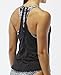 TYR 88TEM7AL Emerald Lake 2-in-1 Tank Top, Black/Grey, Large