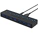 Sabrent 7-Port USB 3.0 Hub with Individual Power Switches and LEDs Included 12V/4A Power Adapter (HB-UMA7)