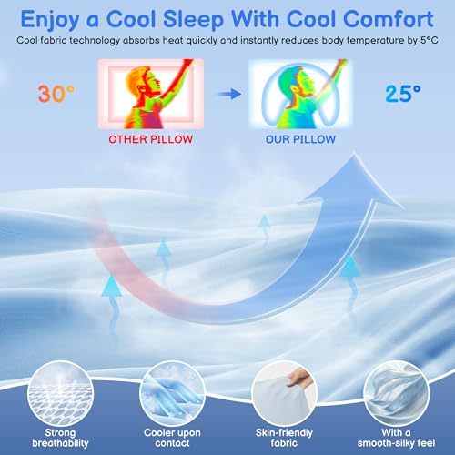 WOAKUSO Side Sleeper Pillow with Arm Holes -arm Pillow Ergonomic for Cervical, Neck, Shoulder & Rotator Cuff Pain Relief - ldeal for Side Sleepers Grey